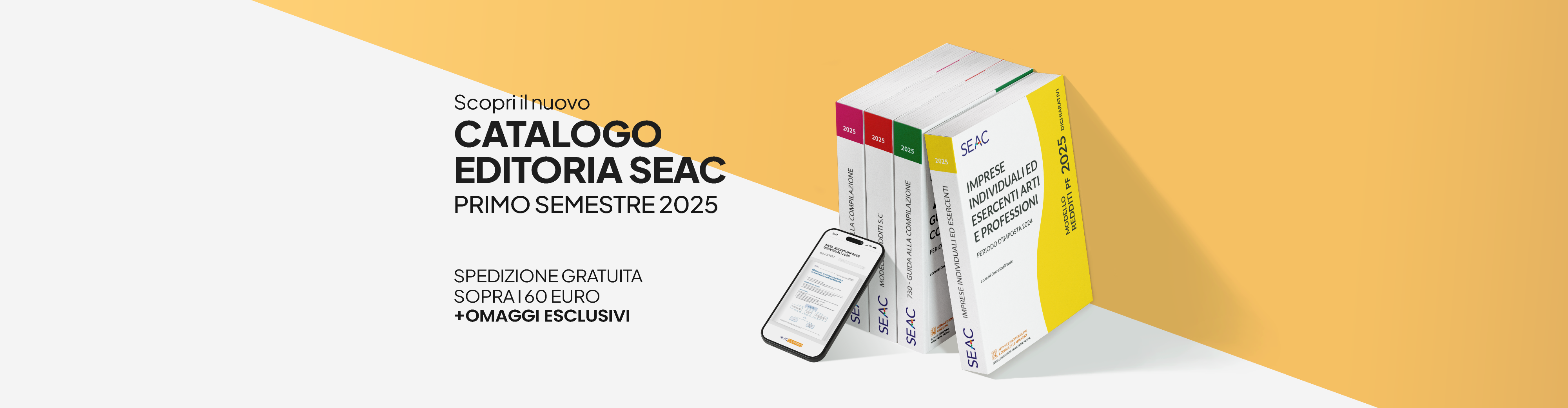 Il Catalogo Editoria Seac Primo Semestre 2025  è arrivato!